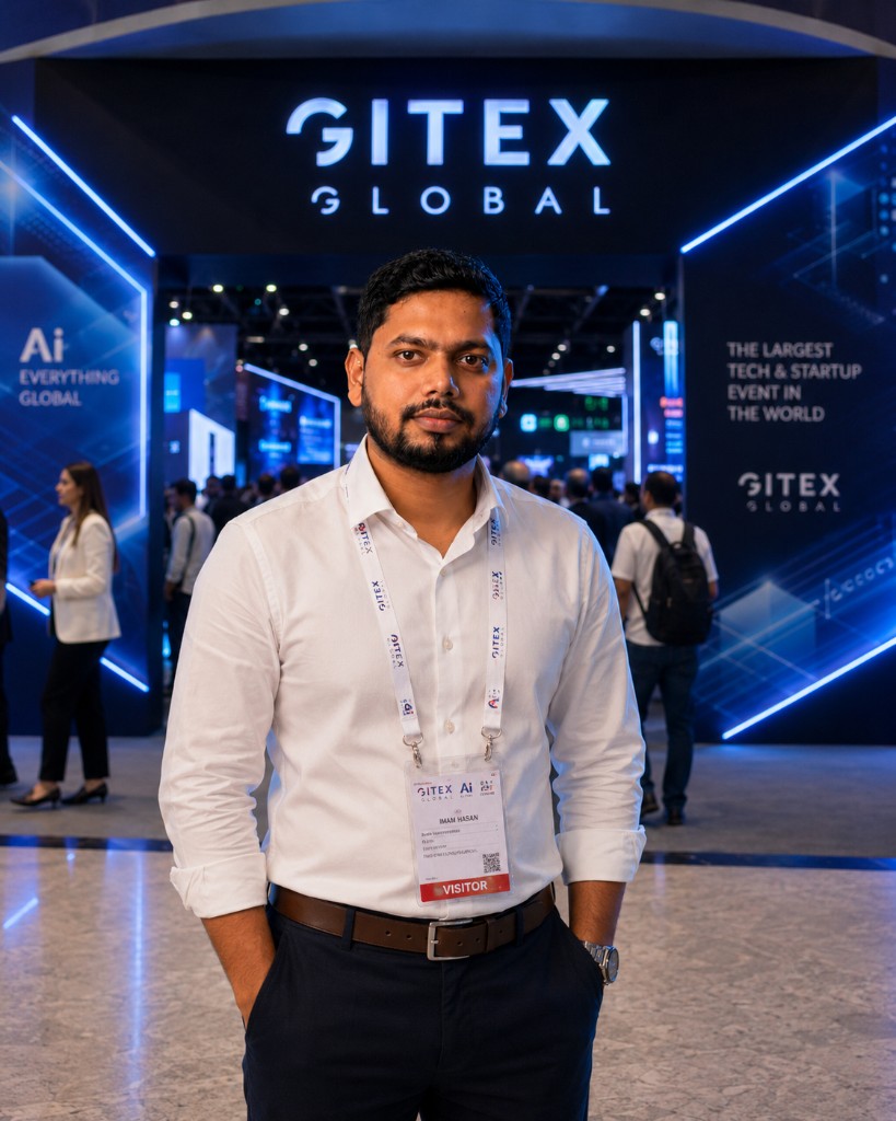 Imam Hasan at GITEX Global, Dubai